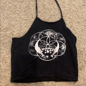 Halter crop top